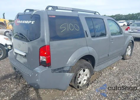 2005 Nissan Pathfinder Xe from USA, damaged, VIN 5N1AR18U55C723027